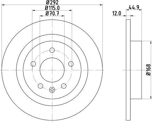 Mintex MDC2134C - Discofreno autozon.pro