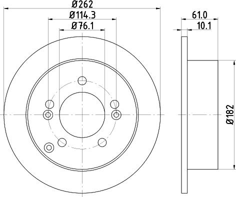 Mintex MDC2125 - Discofreno autozon.pro