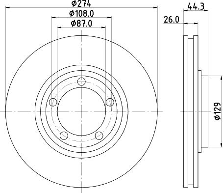 Mintex MDC2176 - Discofreno autozon.pro