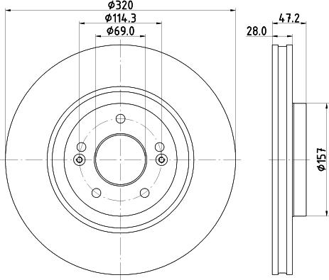 Mintex MDC2888C - Discofreno autozon.pro