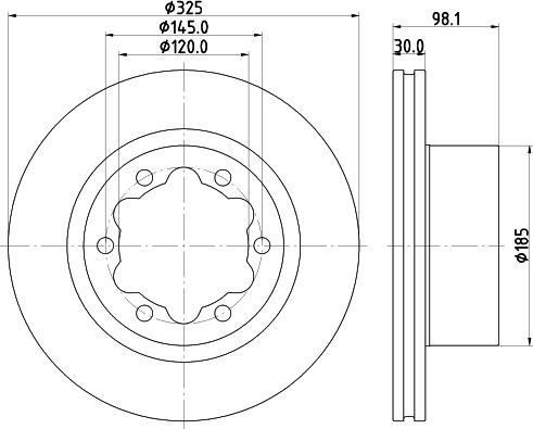 Mintex MDC2883C - Discofreno autozon.pro