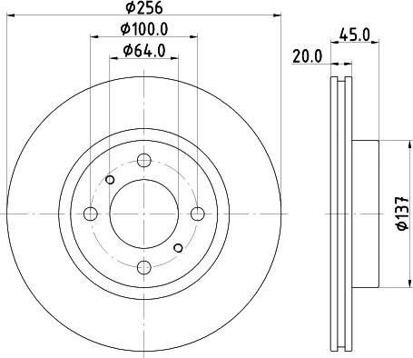 Mintex MDC2831C - Discofreno autozon.pro