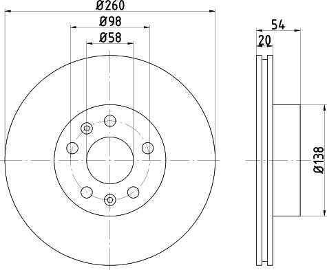 Mintex MDC239 - Discofreno autozon.pro