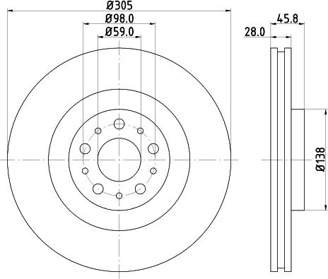 Mintex MDC2341 - Discofreno autozon.pro