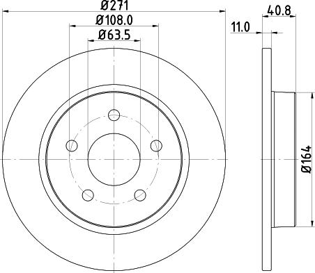 Mintex MDC2358 - Discofreno autozon.pro