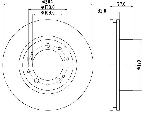 Mintex MDC2352L - Discofreno autozon.pro