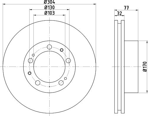 Mintex MDC2352R - Discofreno autozon.pro