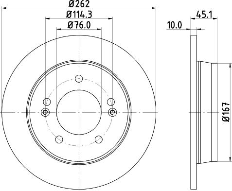 Mintex MDC2366 - Discofreno autozon.pro