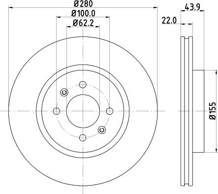 Mintex MDC2362 - Discofreno autozon.pro