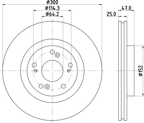 Mintex MDC2302 - Discofreno autozon.pro