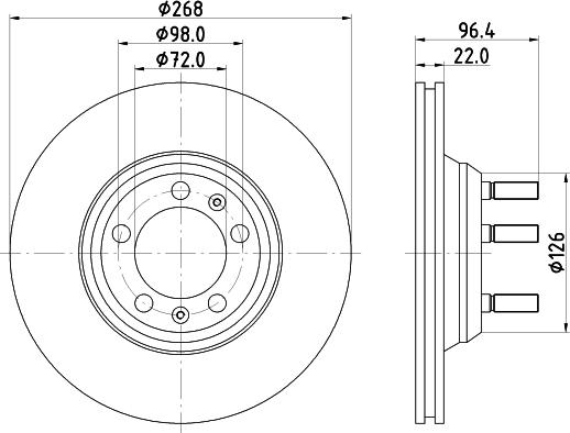 Mintex MDC238 - Discofreno autozon.pro