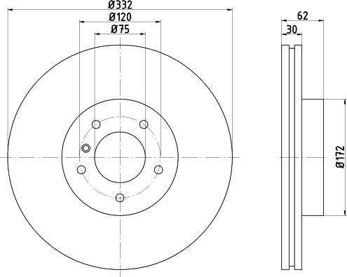 Mintex MDC2336 - Discofreno autozon.pro