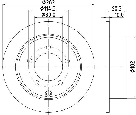 Mintex MDC2298 - Discofreno autozon.pro