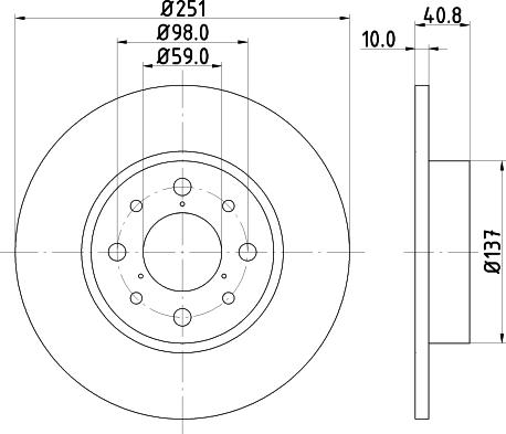 Mintex MDC2237 - Discofreno autozon.pro