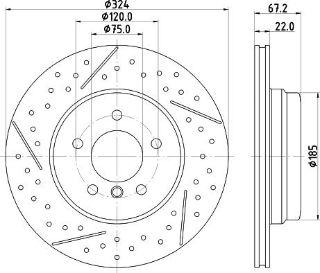 Mintex MDC2716 - Discofreno autozon.pro