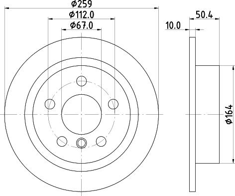 Mintex MDC2727 - Discofreno autozon.pro