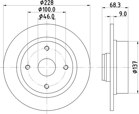 Mintex MDC733 - Discofreno autozon.pro