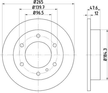 Mintex MDC771 - Discofreno autozon.pro