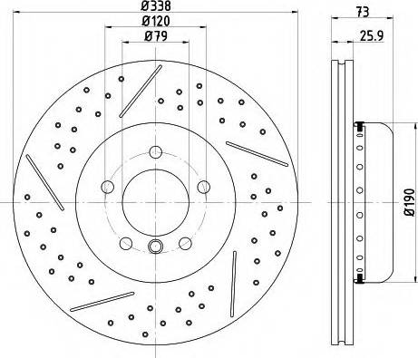 Mintex MDCB2597 - Discofreno autozon.pro