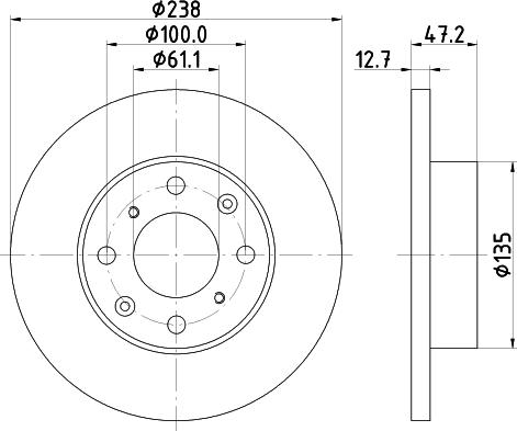 Mintex MDK0034 - Kit freno, Freno a disco autozon.pro