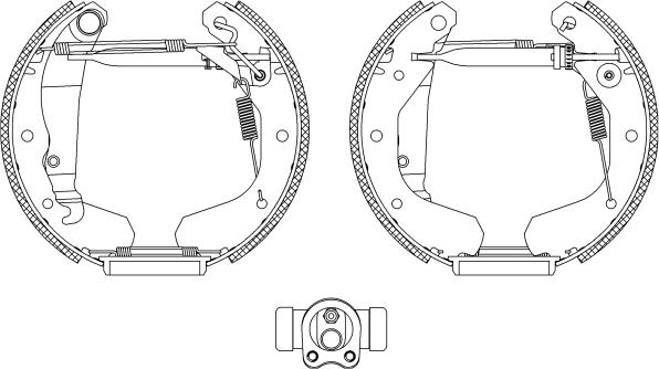 Mintex MSP051 - Kit ganasce freno autozon.pro