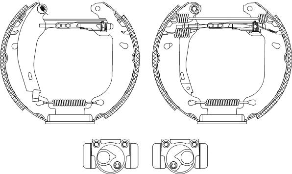 Mintex MSP058 - Kit ganasce freno autozon.pro