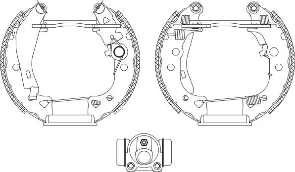 Mintex MSP064 - Kit ganasce freno autozon.pro