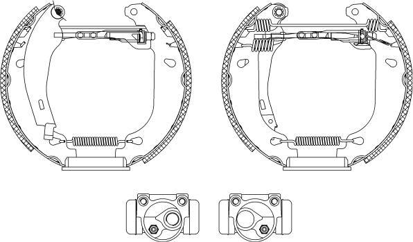 Mintex MSP065 - Kit ganasce freno autozon.pro