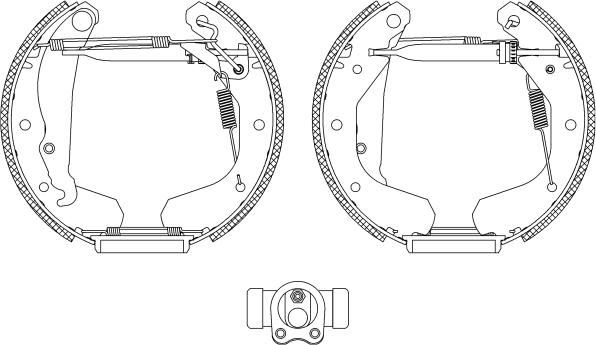 Mintex MSP005 - Kit ganasce freno autozon.pro