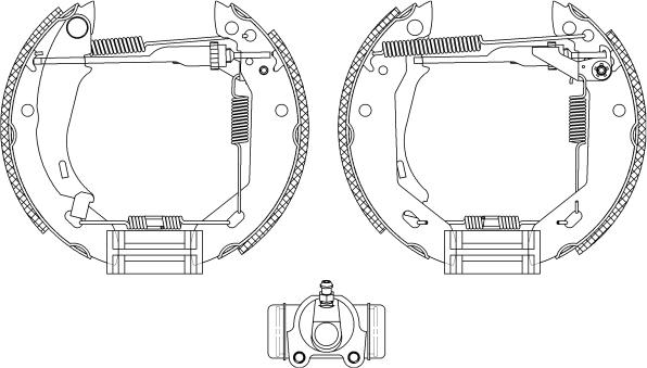 Mintex MSP086 - Kit ganasce freno autozon.pro