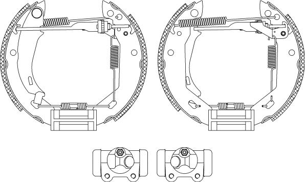 Mintex MSP034 - Kit ganasce freno autozon.pro