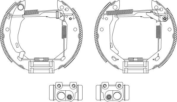 Mintex MSP030 - Kit ganasce freno autozon.pro