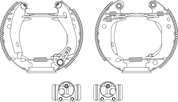 Mintex MSP033 - Kit ganasce freno autozon.pro