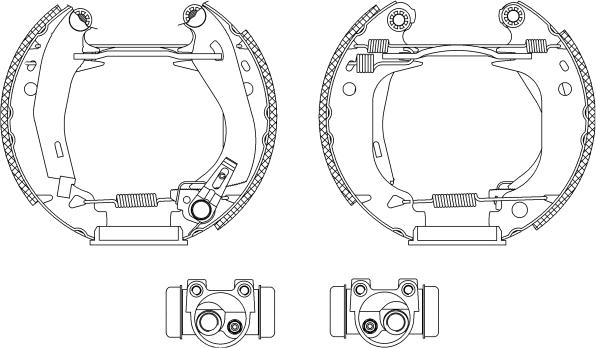 Mintex MSP029 - Kit ganasce freno autozon.pro