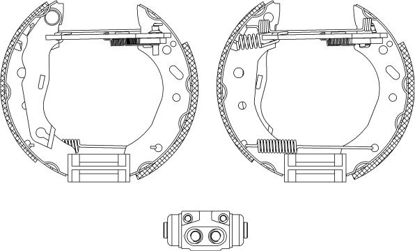 Mintex MSP156 - Kit ganasce freno autozon.pro