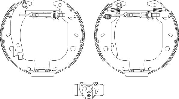 Mintex MSP109 - Kit ganasce freno autozon.pro