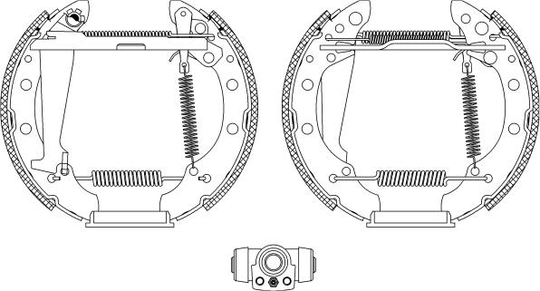 Mintex MSP121 - Kit ganasce freno autozon.pro