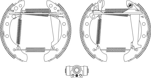 Mintex MSP308 - Kit ganasce freno autozon.pro