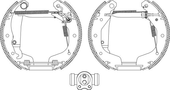 Mintex MSP314 - Kit ganasce freno autozon.pro