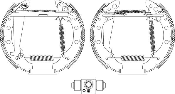 Mintex MSP315 - Kit ganasce freno autozon.pro