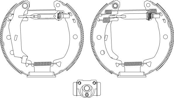 Mintex MSP311 - Kit ganasce freno autozon.pro