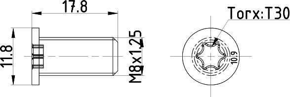 Mintex TPM0013 - Bullone, Disco freno autozon.pro