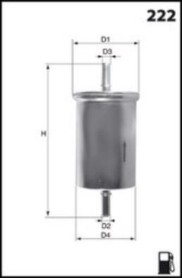 MISFAT E132 - Filtro carburante autozon.pro