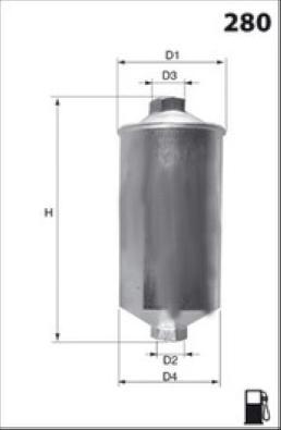 MISFAT E506 - Filtro carburante autozon.pro