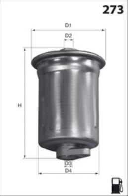 MISFAT E127 - Filtro carburante autozon.pro