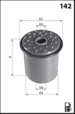 MISFAT F184 - Filtro carburante autozon.pro