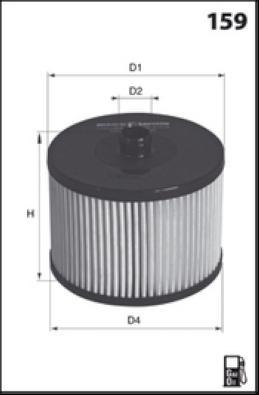 MISFAT F181 - Filtro carburante autozon.pro