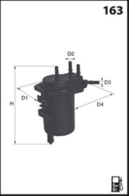 MISFAT F124A - Filtro carburante autozon.pro