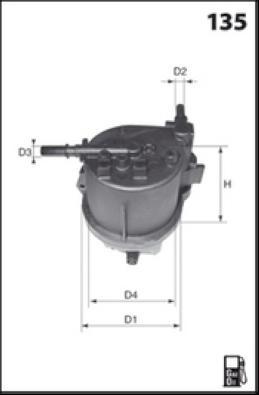 MISFAT F112A - Filtro carburante autozon.pro