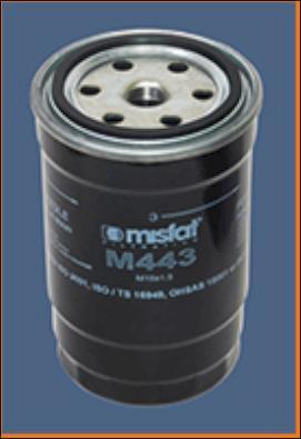 MISFAT M443 - Filtro carburante autozon.pro